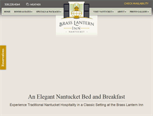 Tablet Screenshot of brasslanternnantucket.com